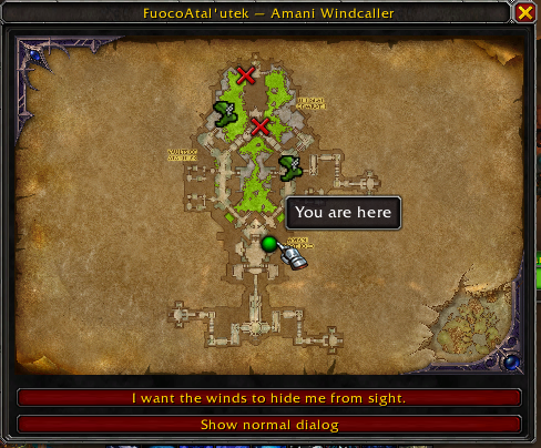 The dialog replaced by the zone map: a green dot on the station you are standing in, the taxi boot on every destination you can reach, and the two stock options as buttons below.